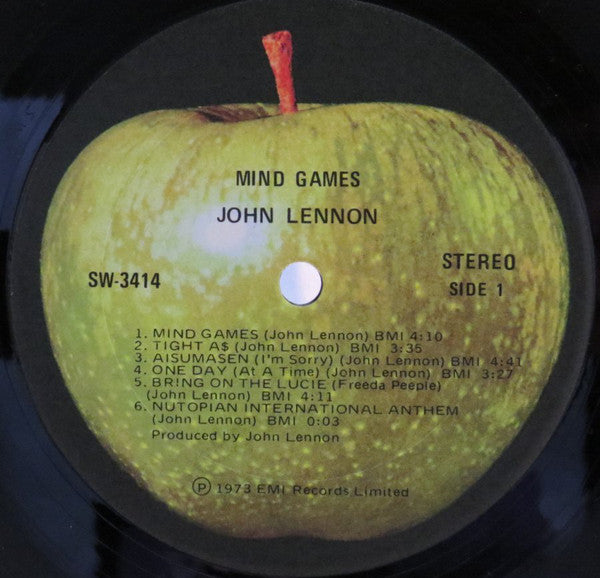 John Lennon : Mind Games (LP, Album)
