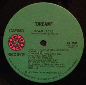 Susan Jacks : Dream (LP, Album)