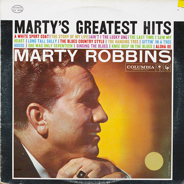 Marty Robbins : Marty's Greatest Hits (LP, Comp, RE)