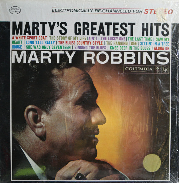 Marty Robbins : Marty's Greatest Hits (LP, Comp, RE)