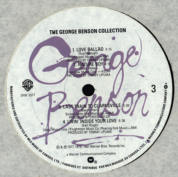 George Benson : The George Benson Collection (2xLP, Comp)