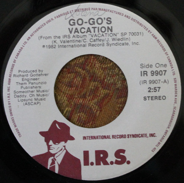 Go-Go's : Vacation (7", Single)