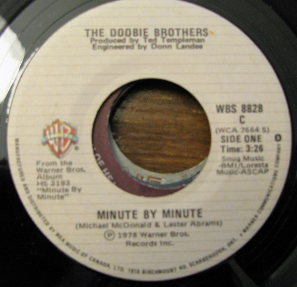 The Doobie Brothers : Minute By Minute (7")