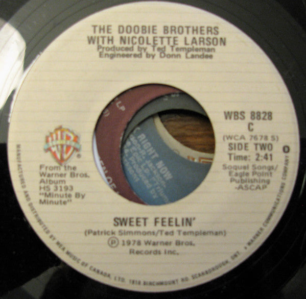 The Doobie Brothers : Minute By Minute (7")