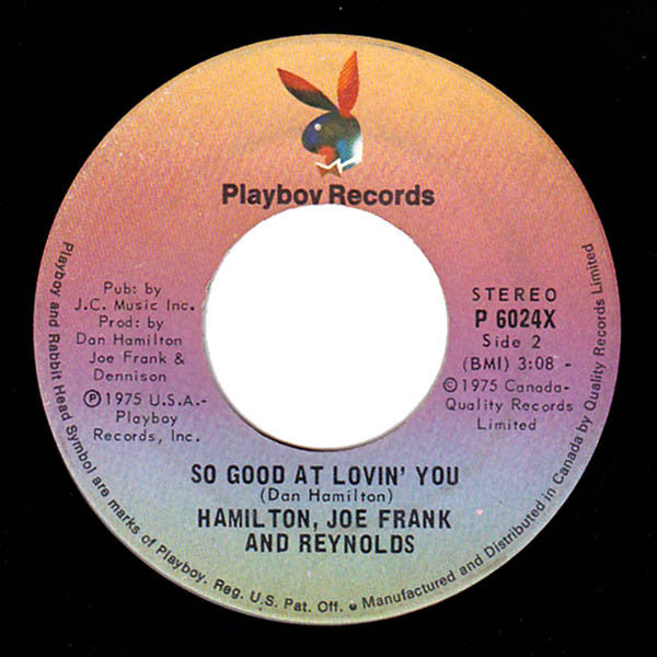 Hamilton, Joe Frank And Reynolds* : Fallin' In Love (7")