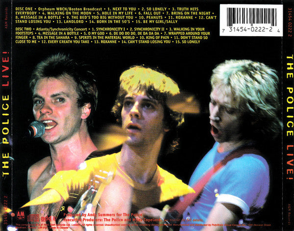 The Police : Live! (2xCD, Album)
