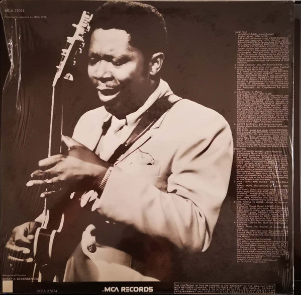 B.B. King : The Best Of B.B. King (LP, Comp, RE)