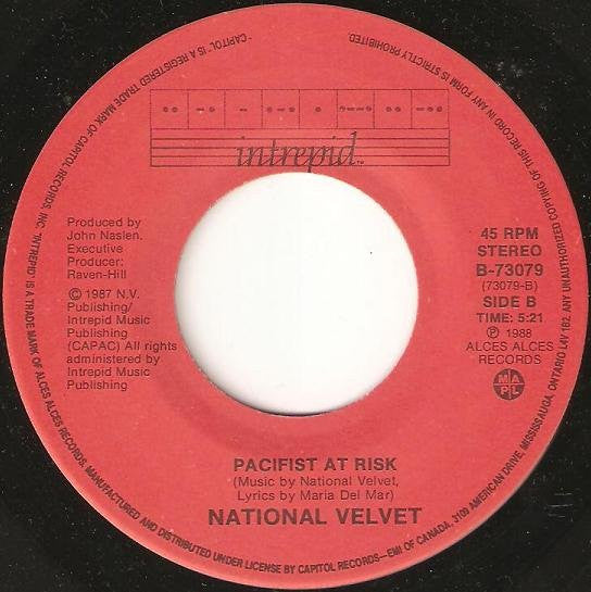National Velvet : Change My Mind (7", Single)