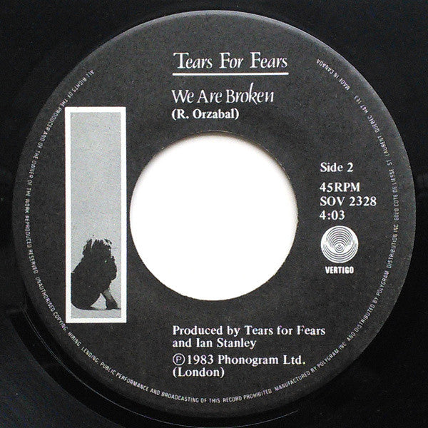 Tears For Fears : Pale Shelter (You Don't Give Me Love) (7")