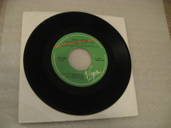 China Crisis : Working With Fire And Steel (7")