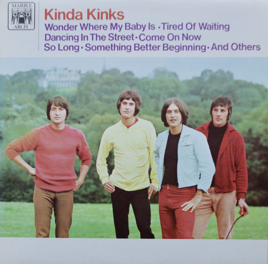 The Kinks : Kinda Kinks (LP, Album, RE)