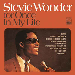 Stevie Wonder : For Once In My Life (LP, Album, RE)
