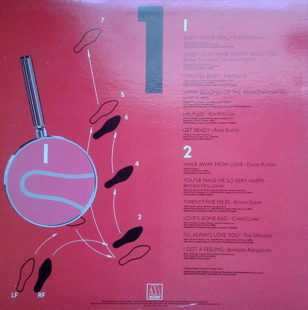 Various : Hard-To-Find Motown Classics Volume One (LP, Comp)