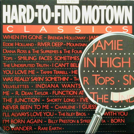 Various : Hard-To-Find Motown Classics Volume Two (LP, Comp)