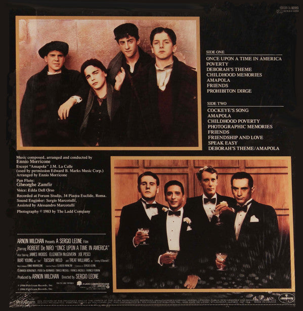 Ennio Morricone : Once Upon A Time In America (Original Motion Picture Soundtrack) (LP, Album)