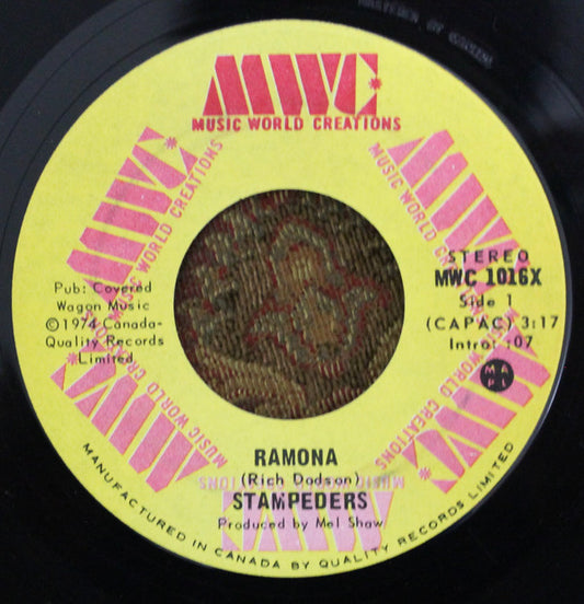 The Stampeders : Ramona (7", Single)