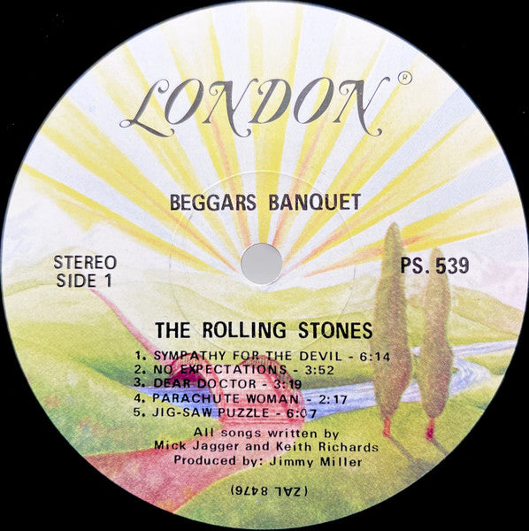 The Rolling Stones : Beggars Banquet (LP, Album, RE, Gat)