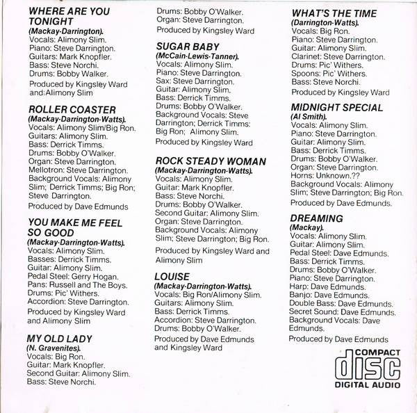 Brewers Droop Featuring Mark Knopfler, Dave Edmunds : The Booze Brothers (CD, Album)