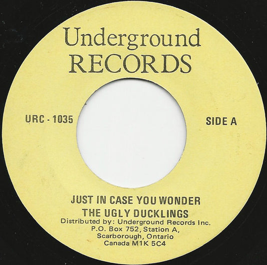The Ugly Ducklings / The Nashville Teens : Just In Case You Wonder / Tobacco Road (7")