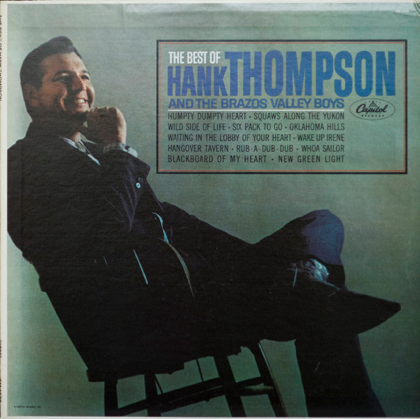 Hank Thompson And His Brazos Valley Boys : The Best Of Hank Thompson And The Brazos Valley Boys (LP, Comp, RE, Win)