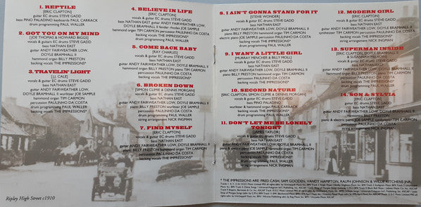 Eric Clapton : Reptile (HDCD, Album)