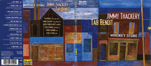 Jimmy Thackery & Tab Benoit : Whiskey Store (CD, Album, Dig)