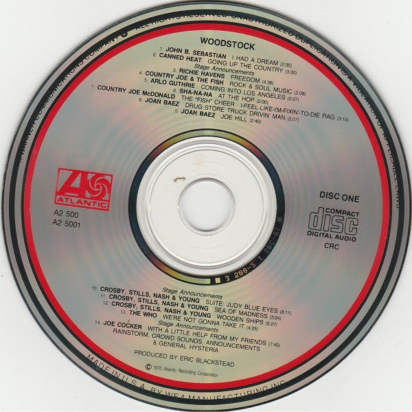 Various : Woodstock - Music From The Original Soundtrack And More (2xCD, Album, Club, RE, RM)