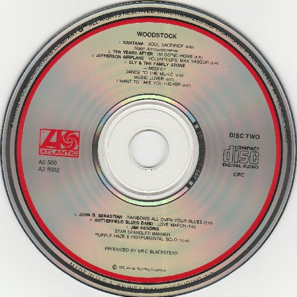 Various : Woodstock - Music From The Original Soundtrack And More (2xCD, Album, Club, RE, RM)