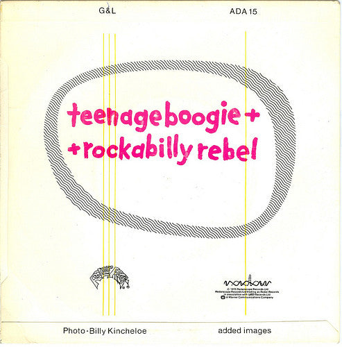 Ray Campi & His Rockabilly Rebels : Teenage Boogie / Rockabilly Rebel (7", Single)