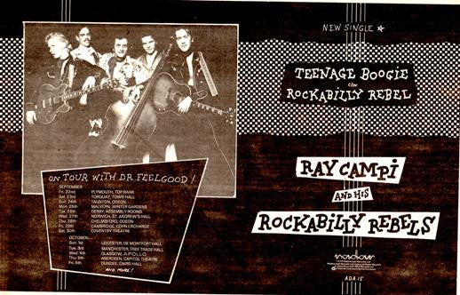 Ray Campi & His Rockabilly Rebels : Teenage Boogie / Rockabilly Rebel (7", Single)