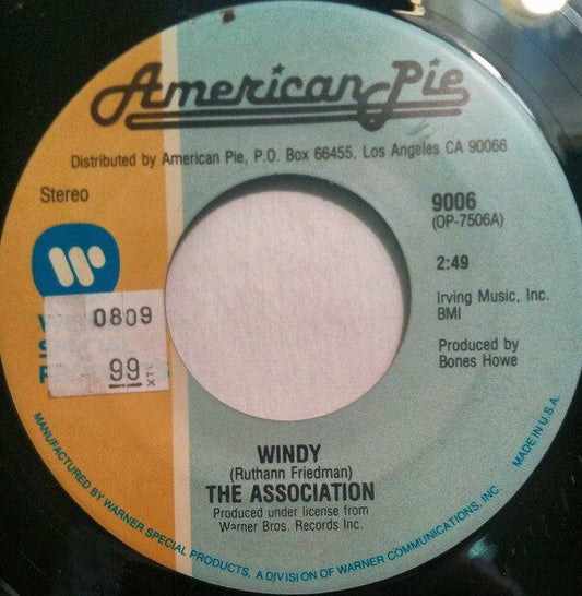The Association (2) / The Neon Philharmonic : Windy / Morning Girl (7")