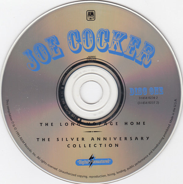 Joe Cocker : The Long Voyage Home: The Silver Anniversary Collection (4xCD, Comp)