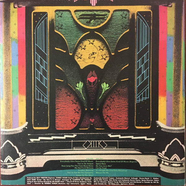 Billy Preston : Everybody Likes Some Kind Of Music (LP, Album)