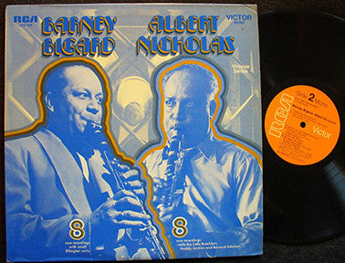 Barney Bigard - Albert Nicholas : Barney Bigard-Albert Nicholas (LP, Comp)