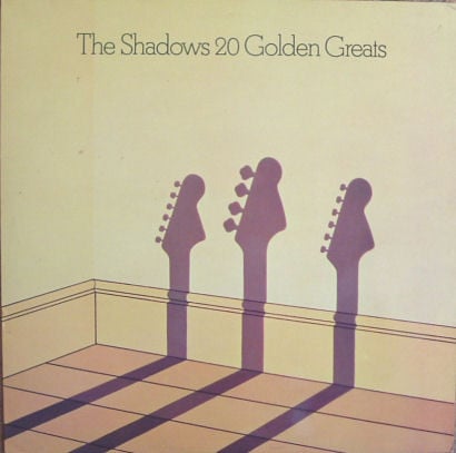The Shadows : 20 Golden Greats (LP, Comp, RE, Cre)