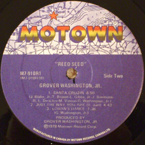Grover Washington, Jr. : Reed Seed (LP, Album)