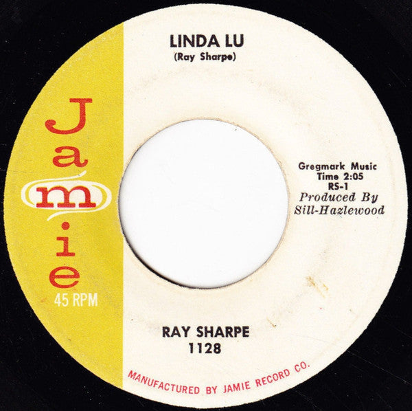 Ray Sharpe : Linda Lu / Red Sails In The Sunset (7")
