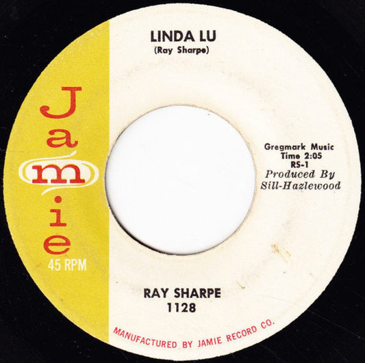 Ray Sharpe : Linda Lu / Red Sails In The Sunset (7")