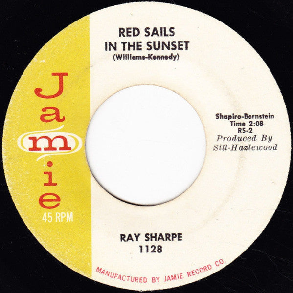 Ray Sharpe : Linda Lu / Red Sails In The Sunset (7")