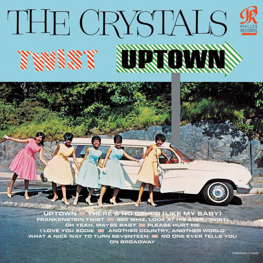 The Crystals : Twist Uptown (LP, Album, RE, 180)