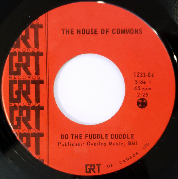 The House Of Commons (2) : Do The Fuddle Duddle (7", Single)