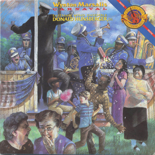 Wynton Marsalis, Eastman Wind Ensemble, Donald Hunsberger : Carnaval (LP, Album)