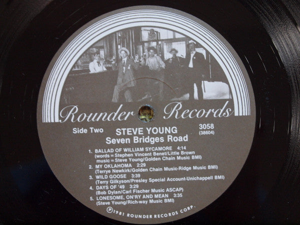 Steve Young (2) : Seven Bridges Road (LP, Album)