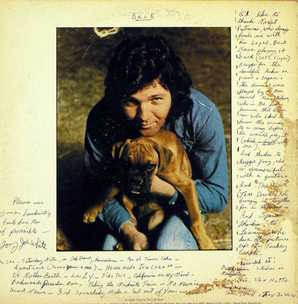 Tony Joe White : Home Made Ice Cream (LP, Album, Gat)