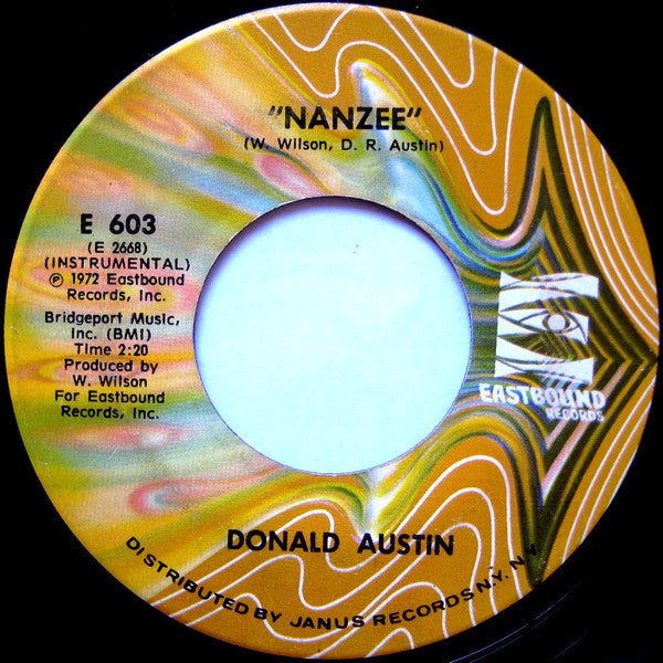Donald Austin : Crazy Legs / Nanzee (7", Single)
