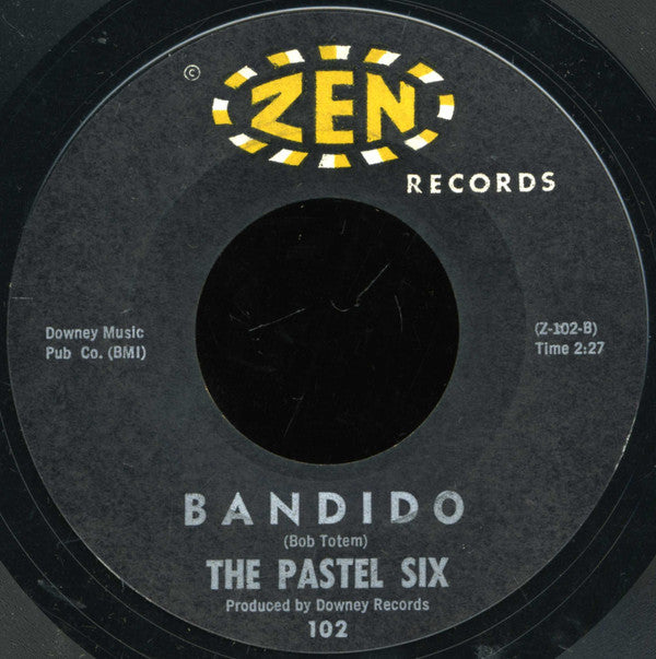 The Pastel Six : The Cinnamon Cinder (It's A Very Nice Dance) (7", Single, Styrene)