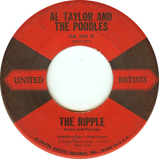 Al Taylor And The Poodles : The Ripple / The Swivel (7")