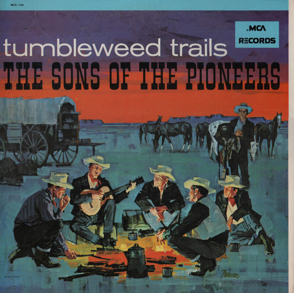 The Sons Of The Pioneers : Tumbleweed Trails (LP, Comp, RE)