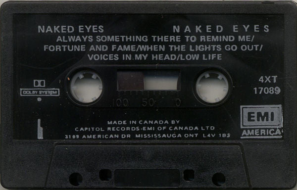 Naked Eyes : Naked Eyes (Cass, Album, Dol)