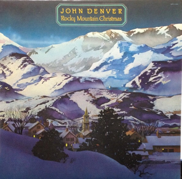 John Denver : Rocky Mountain Christmas (LP, Album, RE)